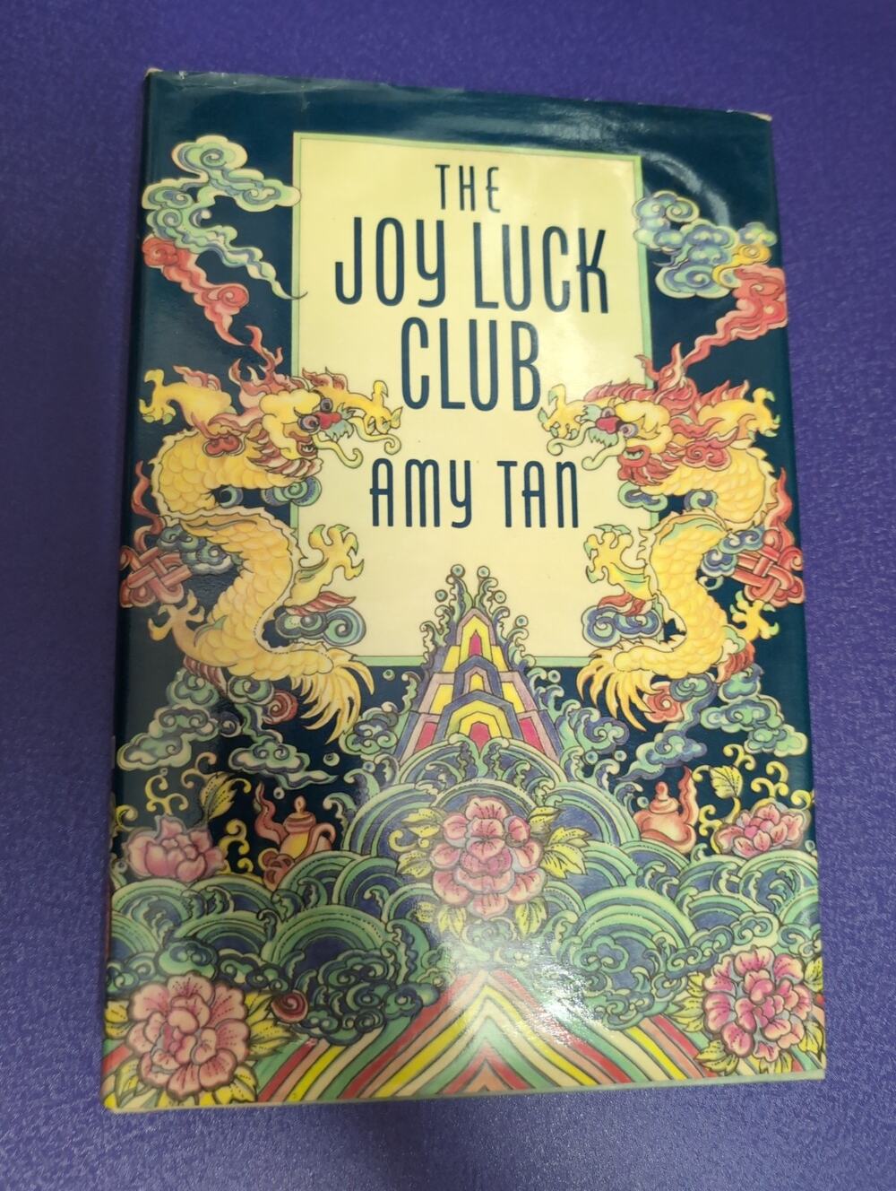 Joy Luck Club by Amy Tan (1989, Hardcover) HC DJ